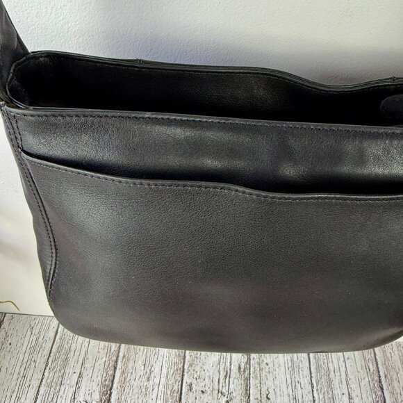 Coach Vintage Lexington #4186 crossbody Black Genuine 1998 - Picture 5 of 16